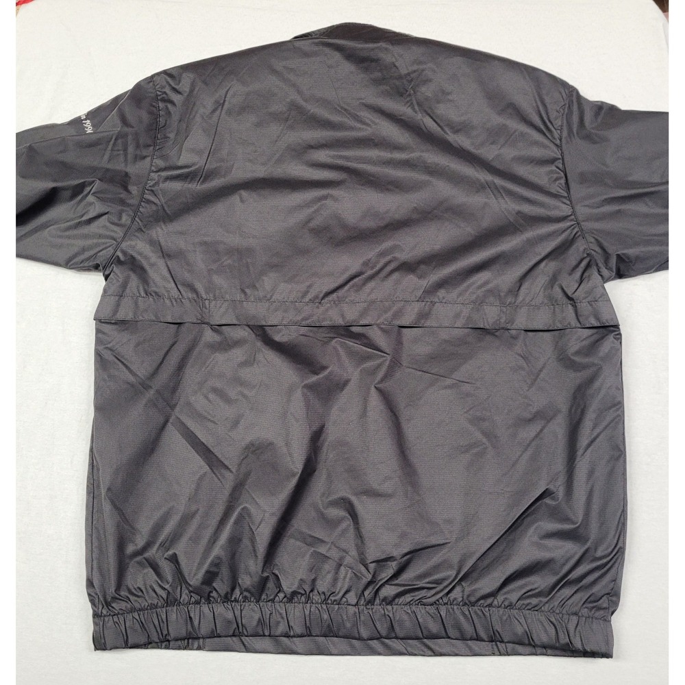 North End Quarter Zip Pullover Long Sleeve Black Windbreaker Jacket Men's Size S - Picture 4 of 9